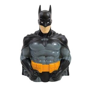 BATMAN Vinyl Bust Bank 7" Monogram Dark Knight Super Powers DC Comics NO STOPPER
